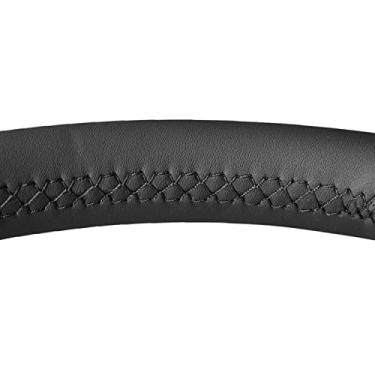 Imagem de Capa de volante automotiva faça você mesmo, adequada para Renault Kadjar Koleos Megane Talisman Scenic Espace 2015-2018 (1 linha preta)