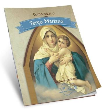 Imagem de Livro Como Rezar O Terço Mariano  Canção Nova 