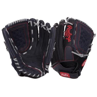 Imagem de Rawlings Luvas de Beisebol Renegade BB/SB, FB/Basket R130BGS-6/0, mão direita