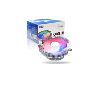 Imagem de Cooler Universal Para Processador Intel e AMD Com Led Rgb - Knup, KP-V