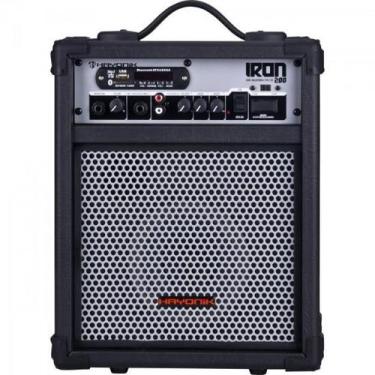 Imagem de Caixa Multiuso 30W Bluetooth/USB/SD/FM IRON 200 Preta HAYONIK