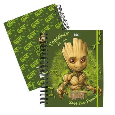 Imagem de Caderno Smart Universitário Dac Groot Espiral 80Fls