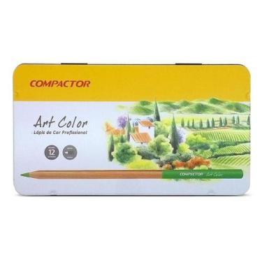 Imagem de Lápis De Cor Art Color Com 12 Cores - Compactor