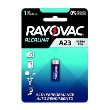 Imagem de Bateria Rayovac Alcalina V23GA-1 12V Blister 1 Unidade