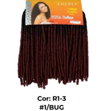 Imagem de Cabelo Nina Softex Cherey Cacheado Pacotão 360g 5x - Crochet - bbless,
