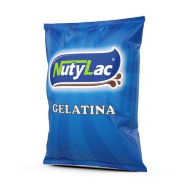 Imagem de Gelatina em pó - Bloom 250 - 100% Pura - Pct 500g - Nutylac