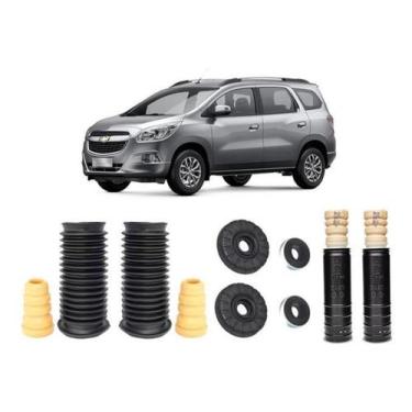 Imagem de 4 Kit Amortecedor Dianteiro Traseiro Gm Spin 2016 2017 2018 - Qualykit