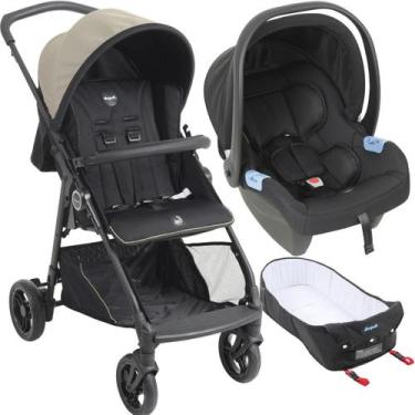 Imagem de Carrinho de Bebe Moises com Bebe Conforto Burigotto Lui Sand