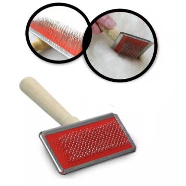 Imagem de Escova Para Pentear Spitz Alemão Lulu Da Pomerânia Shitzu - Chalesco