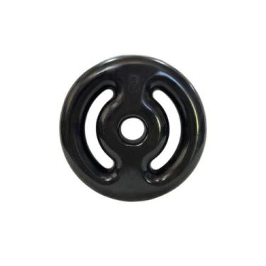 Imagem de Anilha Emborrachada 3kg Academia Pesos Musculação - Rei do Fitness