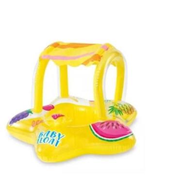 Imagem de Boia com cobertura amarela frutas 56573np - INTEX