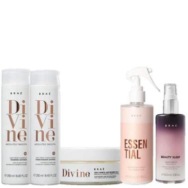 Imagem de Brae Divine Duo 250ml Mascara 200ml Essential 260ml e Beauty Sleep 100