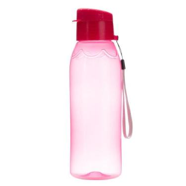 Imagem de Garrafa plástica squeeze 700ml 18556 - Acerte No Presente, Rosa