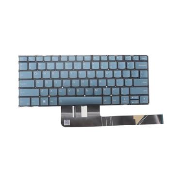 Imagem de Novo teclado de substituição para Lenovo Slim Pro 7 14APH8 83AW Yoga 82Y8 retroiluminado EUA