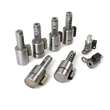 Imagem de CYCWER TF80SC TF81SC 8 peças solenoides de transmissão corpo da válvula kit solenoide adequado para 2011 S60 1,6L, adequado para Brera 3.2L 2007-2008, substitui OE TF80SC TF81SC AF40-6