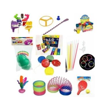 Imagem de Kit Brinquedos Dia das Crianças com 50 unidades variadas - Lynx produç