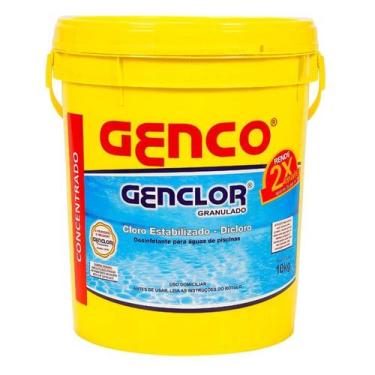Imagem de Cloro Granulado 10kg Genco Genclor