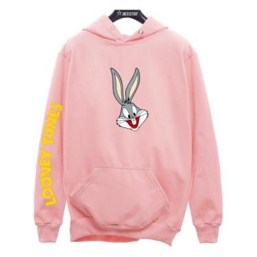 Imagem de Moletom Nextar Pernalonga Baby Blusa Canguru Unissex - SEMPRENALUTA , 
