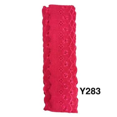 Imagem de Bordado Inglês / Lese Ref. CTB 134 5cm  - NYBC/KAFTOR, Vinho Y283