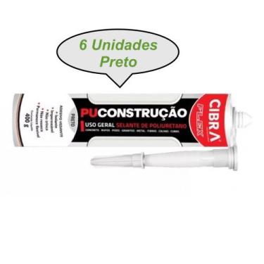 Imagem de Pu Construção Cola Selante De Poliuretano Cibra Flex 400g nas cores Ci
