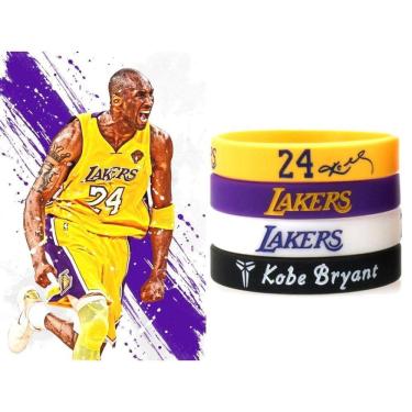 Imagem de Pulseira Oficial Mamba Bryant Los Angeles  Basquete
