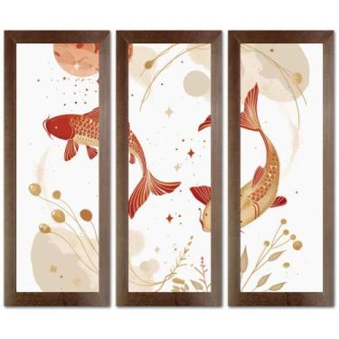 Imagem de Kit 3 Quadros Decorativos Restaurante, Sala De Jantar, Cafeteria, Lanc