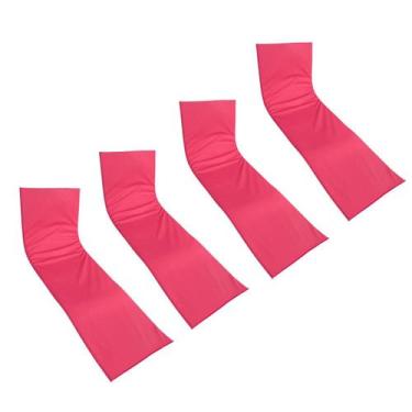 Imagem de Colchonete Almofada Espreguiçadeira De Piscina Liso Rosa Pink impermeá