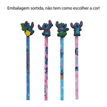 Imagem de Kit 10 Lápis Stitch - Molin Aniversario Lembrancinha - Molin do Brasil