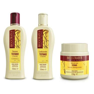 Imagem de Shampoo Cond Máscara Tutano E Ceramidas Bio Extratus 250ml