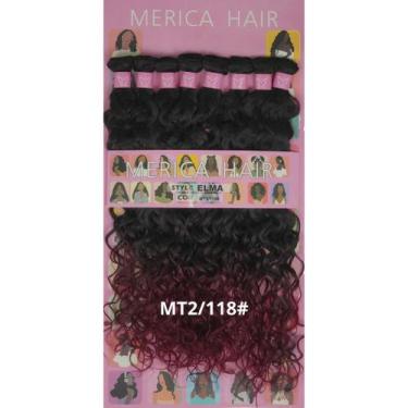 Imagem de Cabelo Super Star ELMA Merica Hair 300g 60cm - SUPER STAR HAIR, T2/118