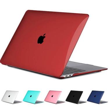 Imagem de Capa Logo Recortado Compatível Com Macbook Air 13.6 pol A3113 CorVerme