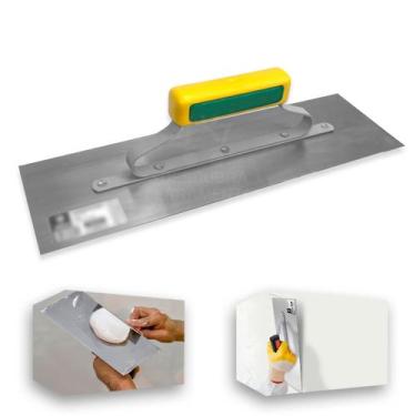 Imagem de Desempenadeira Lisa Galo 309/00 40x12cm Aço Inox C/Cabo Fechado para A