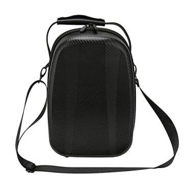 Imagem de Estojo de transporte rígido vomeko, estojo de transporte rígido para vr2, eva d urável portátil à prova de colisão grande capacidade vr caso para p s5 vr2 (Straw Mat Pattern)