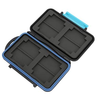 Imagem de 4 Cartões CF e 8 Cartões de Armazenamento Caixa de Cartão de Memória, Proteção Total, de Travamento Ergonômico, Cabe Perfeitamente No Cartão, Grande Capacidade de Armazenamento,