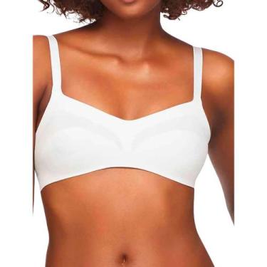 Imagem de Sutiã Média Sustentação Valisere  2637-9 Zero Costura, Branco, 48