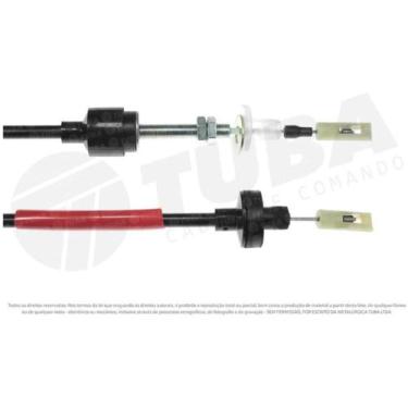 Imagem de Cabo de comando da embreagem Volkswagen Gol 1994 a 1998 TUBA