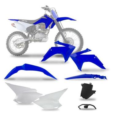 Imagem de Kit Plástico Com Suporte Moto Honda CRF 230 2015 Pro Tork Substituição
