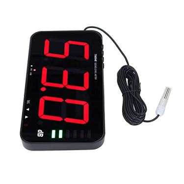 Imagem de Medidor de Nível de Som de Tela Grande Com Alarme, Parede Pendurado No Leitor de Decibel Digital para Monitorar Os Níveis de Ruído Em Vários Ambientes