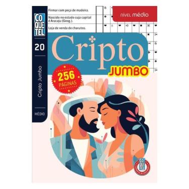 Imagem de Livro Coquetel Jumbo Cripto Nível Médio Ed 20
