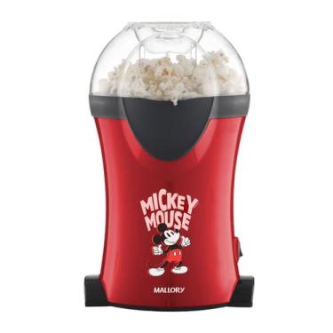 Imagem de Pipoqueira mallory mickey mouse 1200w vermelho - 127v