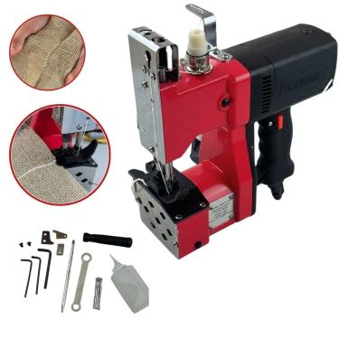 Imagem de Máquina de Costurar Portátil Fechar Boca Saco Sacaria Fechadeira Industrial Importway Iwmc512
