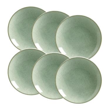 Imagem de Conjunto de 6 Pratos Fundo em Cerâmica Coup Provance 25cm - Alleanza
