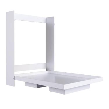 Imagem de Cama Articulada Casal Vertical com 2 Nichos CV1140 140cm Branco - Art In Móveis