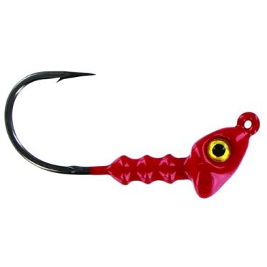 Imagem de Big Bite Baits Gancho GAMA D JIG 3/113.4 g/Vermelho (pacote com 3)