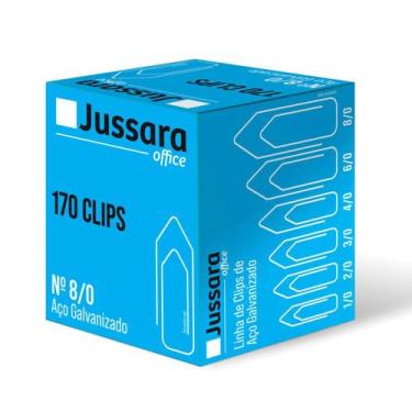 Imagem de Clips Galvanizado Para Papel Grande 8/0 CX C/170 Jussara