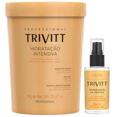 Imagem de Trivitt, HIDRATACAO INTENSIVA TRIVITT 1KG + REPARADOR DE PONTAS TRIVITT 30ML