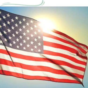Imagem de Bandeira dos Estados Unidos 1,50x0,90mt Copa Feminino - WCAN