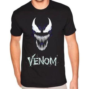 Imagem de Camiseta Anti-Heroi Venom DTF 100% Algodão - loja dinka, g, preto