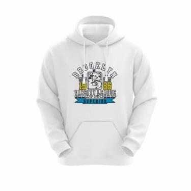 Imagem de Moletom Canguru Unissex Inverno Algodão Blusa de Frio Capuz Bolso-Unissex