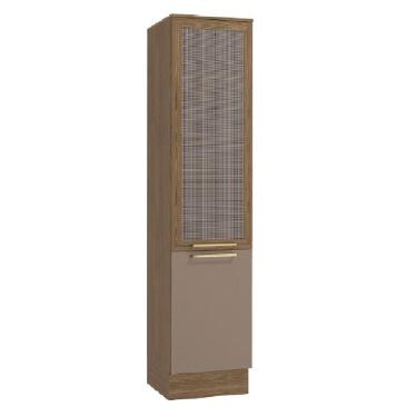 Imagem de Paneleiro 50cm Botanic Com 2 Portas M626 Kappesberg Nogueira E Fendi